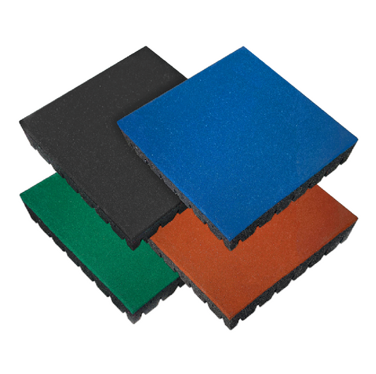 Soft-Play Rubber Playground Tile - SummitRubber