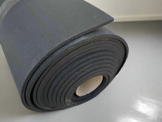 Black VersaTREAD Rubber Roll 5' x 25' x 8mm - Canadian Made - IN STOCK