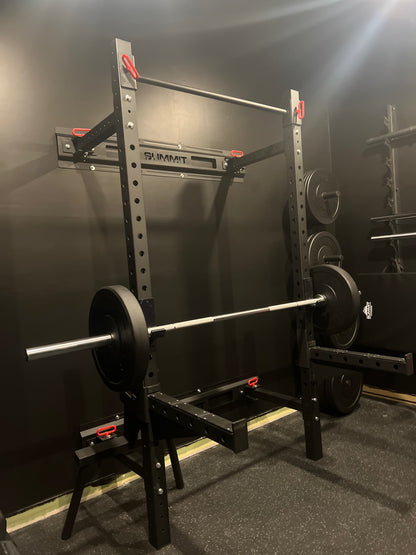 Folding Wall-Mounted Squat Rack