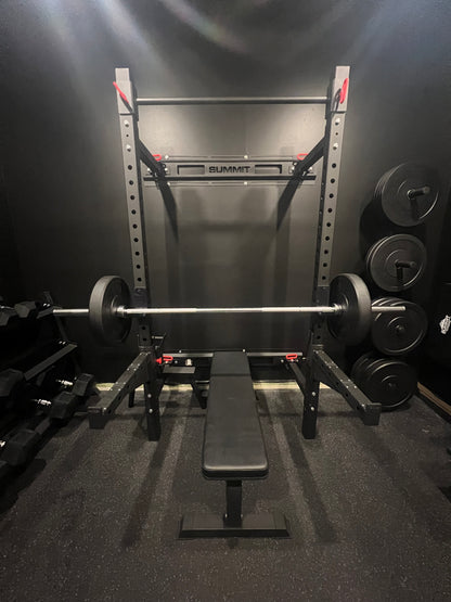 Folding Wall-Mounted Squat Rack