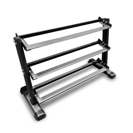 50" 3-Tier Dumbbell Rack - SummitRubber