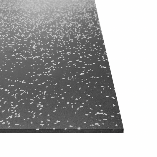 Clearance Sale - Grey Fleck NWR Stamina Gym Flooring - 4' x 6' x 10mm - Mild Cosmetic Imperfections