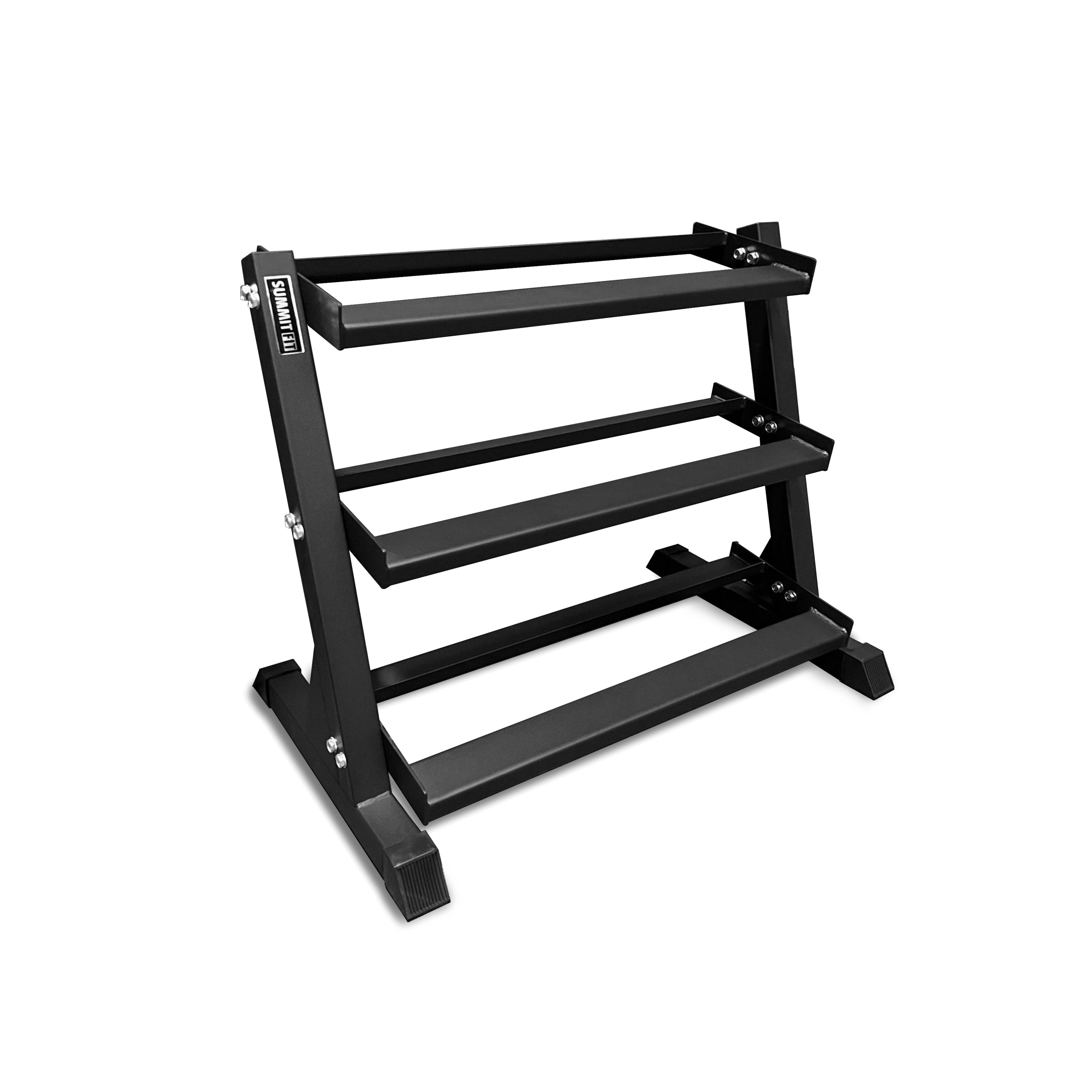 34 3 Tier Dumbbell Rack SummitRubber